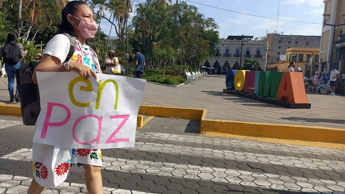 Marcha en Colima